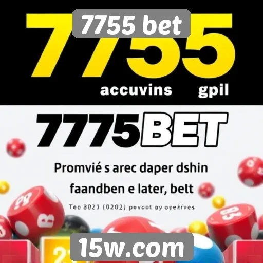 Promoções e bônus disponíveis na 7755 bet